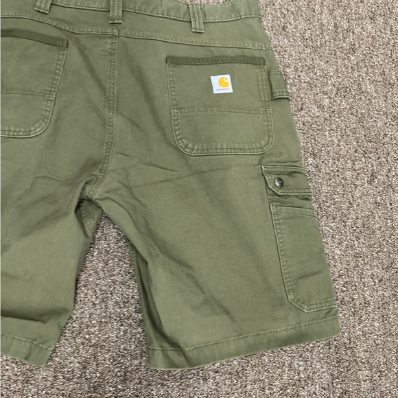 Carhartt Men's Green Cargo Shorts size 38 - Picture 9 of 10
